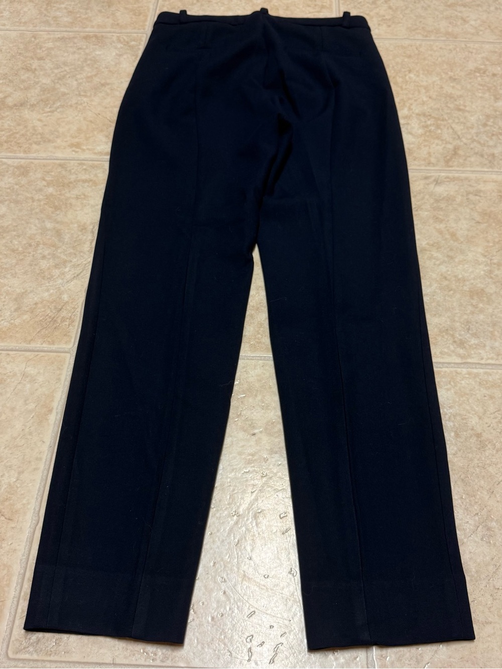 J. Crew High-Rise Cameron Navy Blue Pants in Four-Season Stretch Size 0 - Picture 3 of 5